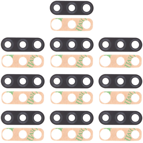 เลนส์กล้องด้านหลัง 10 ชิ้นสำหรับ LG K50S LMX540HM, LM-X540, LM-X540BMW, LMX540BMW, For LG K50S
