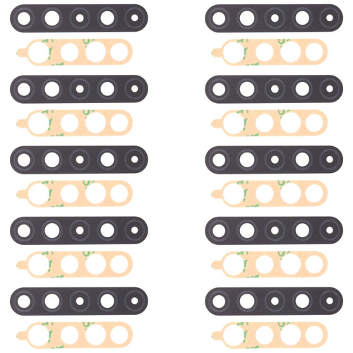 เลนส์กล้องด้านหลัง 10 ชิ้นสำหรับ LG K61 LMQ630EAW, LM-Q630EAW, LM-Q630, For LG K61