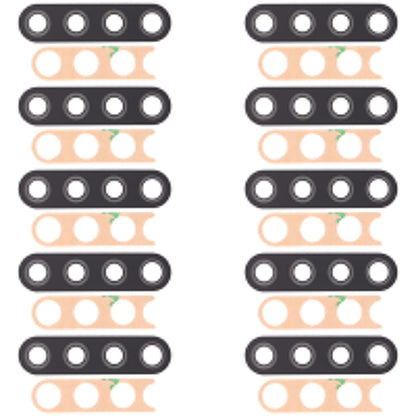 10 ชิ้นเลนส์กล้องด้านหลังสำหรับ LG K51 / Q51 LM-Q510N K500MM, For LG K51 / Q51