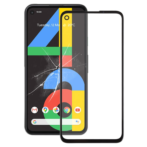 เลนส์กระจกด้านนอกหน้าจอด้านหน้าสำหรับ Google Pixel 4a 4G, For Google Pixel 4a 4G