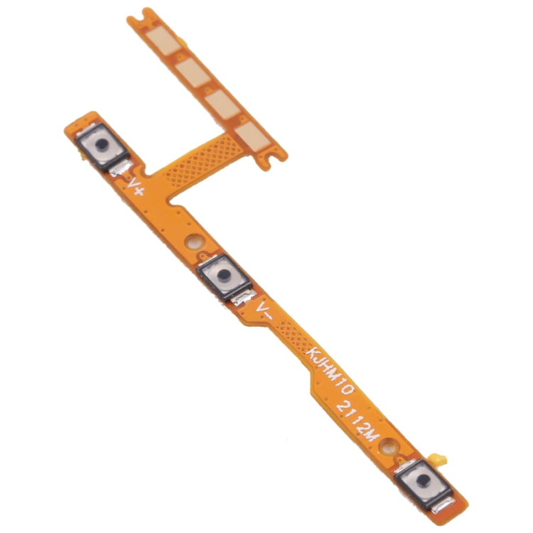 ปุ่มเปิดปิดและปุ่มปรับระดับเสียง Flex Cable สำหรับ Xiaomi Redmi 10 Prime / Redmi 10, For Xiaomi Redmi 10 Prime / Redmi 10