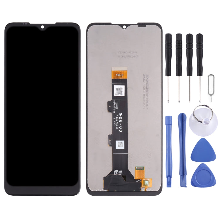 หน้าจอแอลซีดีและชุดประกอบDigitizerสำหรับMotorola G Pure, For Motorola G Pure