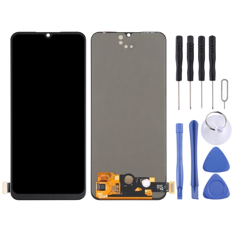 Original AMOLED วัสดุหน้าจอ LCD และ Digitizer Full Assembly สำหรับ vivo V21 4G V2066, V2108, For Vivo V21 4G