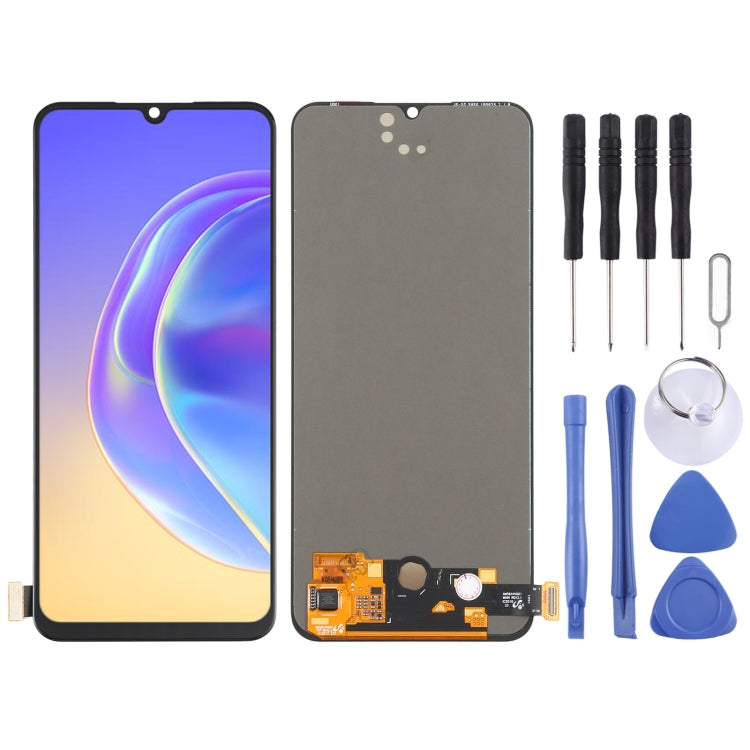 ต้นฉบับ AMOLED วัสดุหน้าจอแอลซีดีและชุดประกอบ Digitizer สำหรับ Vivo V21e 4G / Y73 V2061, v2059, For Vivo V21e 4G / Y73