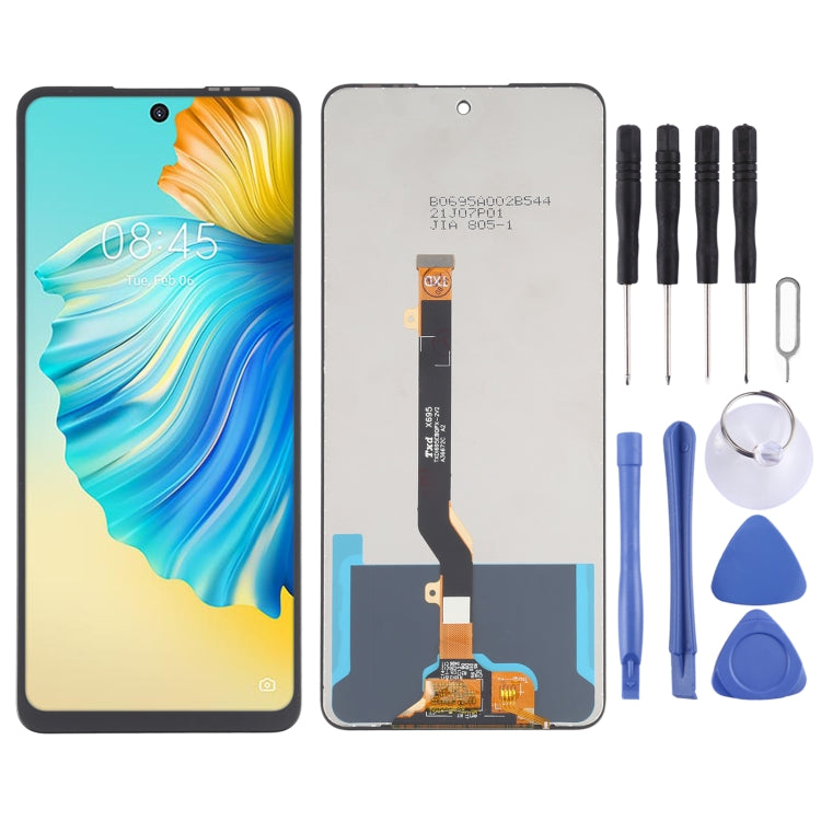 หน้าจอแอลซีดีและชุดประกอบDigitizerสำหรับTecno Camon 17P CG7, For Tecno Camon 17P