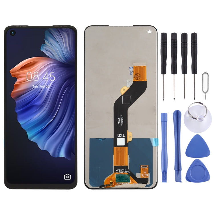หน้าจอแอลซีดีและชุดประกอบDigitizerสำหรับTecno Camon 17 CG6, CG6j, For Tecno Camon 17