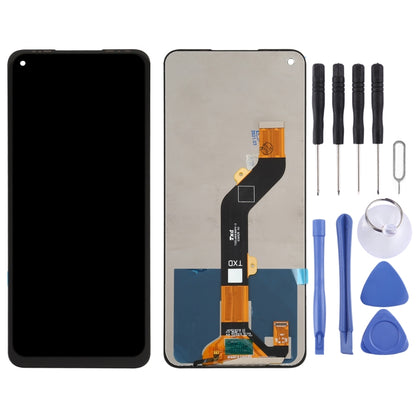 หน้าจอแอลซีดีและชุดประกอบDigitizerสำหรับTecno Camon 17 CG6, CG6j, For Tecno Camon 17