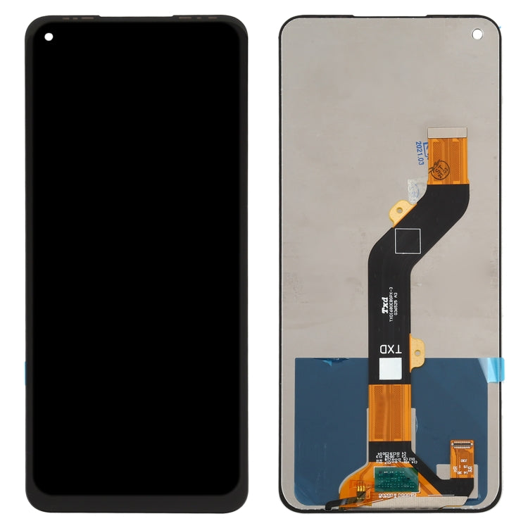 หน้าจอแอลซีดีและชุดประกอบDigitizerสำหรับTecno Camon 17 CG6, CG6j, For Tecno Camon 17