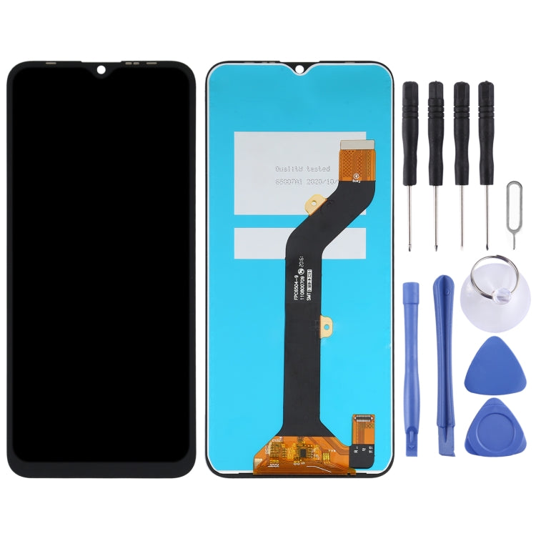 หน้าจอแอลซีดีและชุดประกอบDigitizerสำหรับTecno Spark 8 KG6, For Tecno Spark 8
