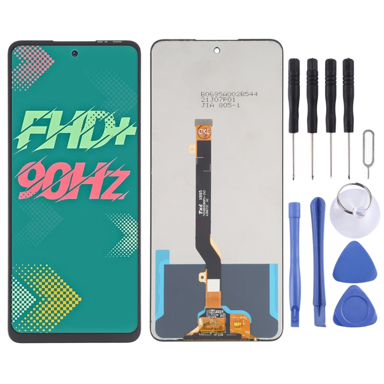 หน้าจอ LCD และชุดประกอบ Digitizer สำหรับ Infinix Hot 11s X6812, For Infinix Hot 11s