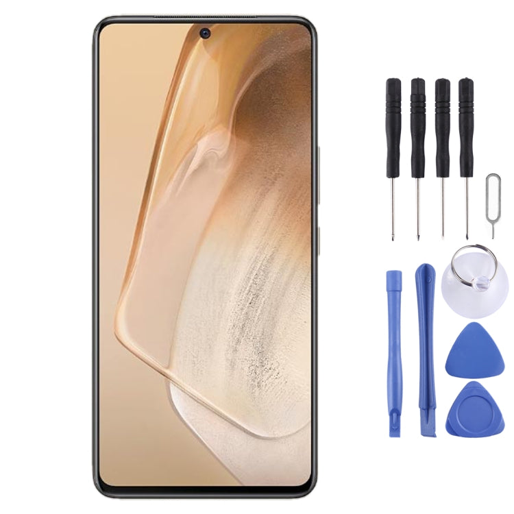 วัสดุ AMOLED ดั้งเดิมหน้าจอแอลซีดีและชุดประกอบ Digitizer สำหรับ Vivo iQOO Neo5 V2055A, For Vivo iQOO Neo5
