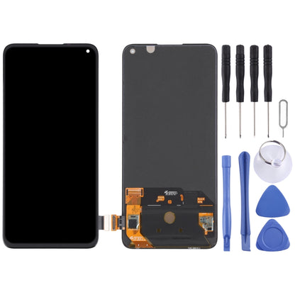 หน้าจอ LCD วัสดุ Super AMOLED ดั้งเดิมและชุดประกอบ Digitizer สำหรับ Meizu 17 Pro / 17, For Meizu 17 Pro / 17