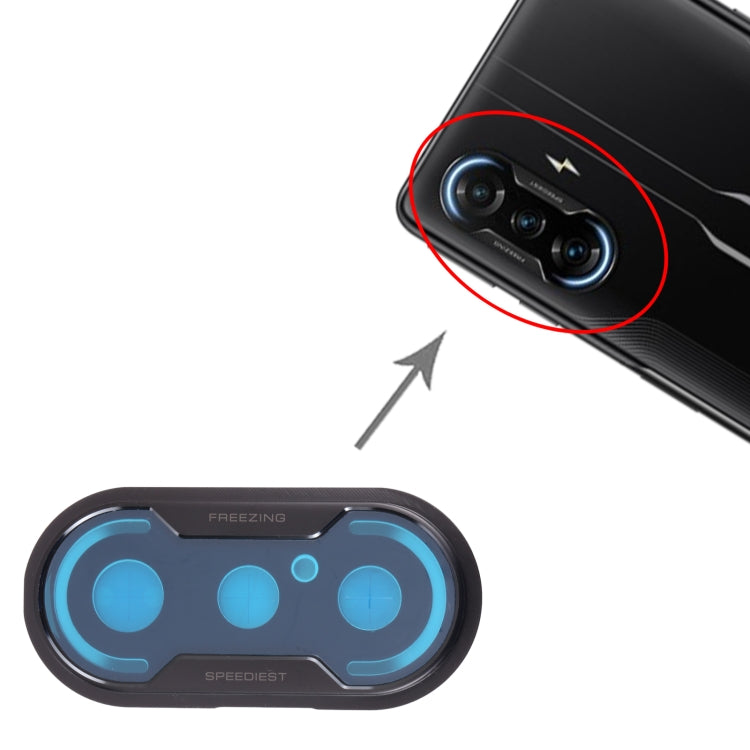 กรอบเลนส์กล้องหลังสำหรับ Xiaomi Redmi K40 Gaming / Poco F3 GT M2012K10C, M2104K10AC, For Xiaomi Redmi K40 Gaming/Poco F3 GT