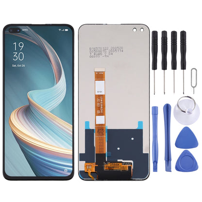 หน้าจอแอลซีดีและชุดประกอบDigitizerสำหรับOPPO Reno4 Z 5G CPH2065, For OPPO Reno4 Z 5G