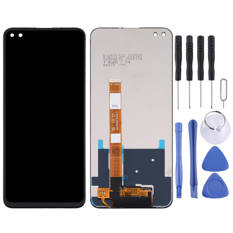 หน้าจอแอลซีดีและชุดประกอบDigitizerสำหรับOPPO Reno4 Z 5G CPH2065, For OPPO Reno4 Z 5G