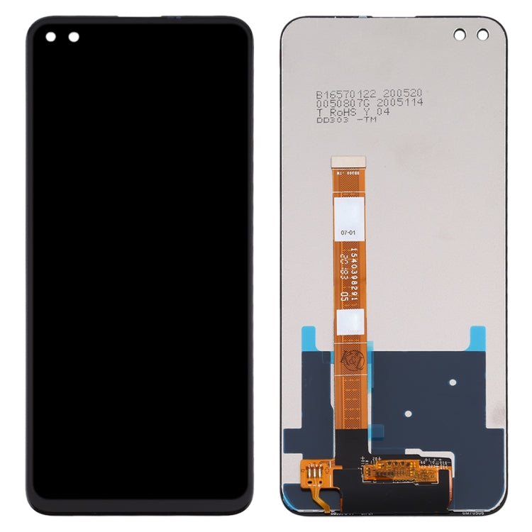 หน้าจอแอลซีดีและชุดประกอบDigitizerสำหรับOPPO Reno4 Z 5G CPH2065, For OPPO Reno4 Z 5G