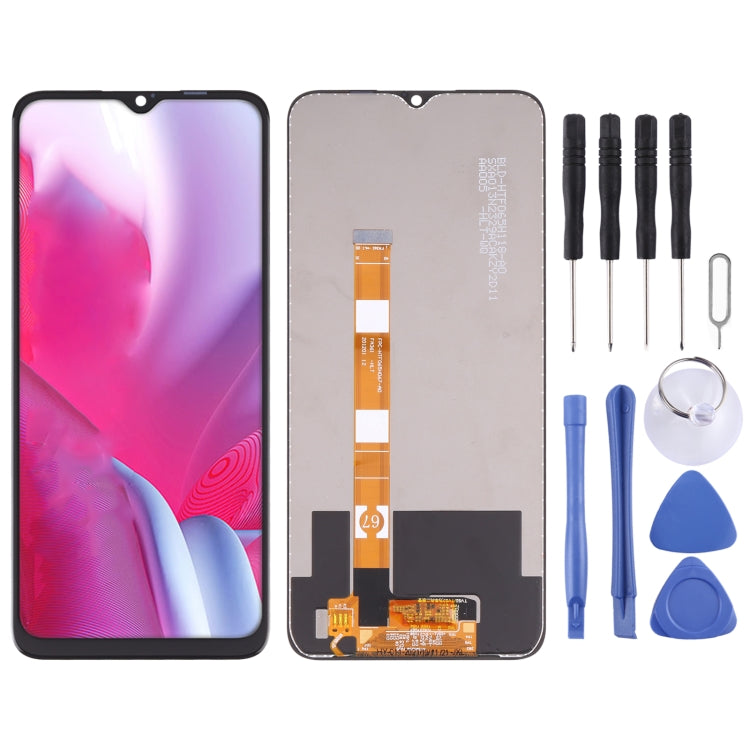 หน้าจอแอลซีดีและชุดประกอบDigitizerสำหรับOPPO Realme Narzo 20A, For Realme Narzo 20A