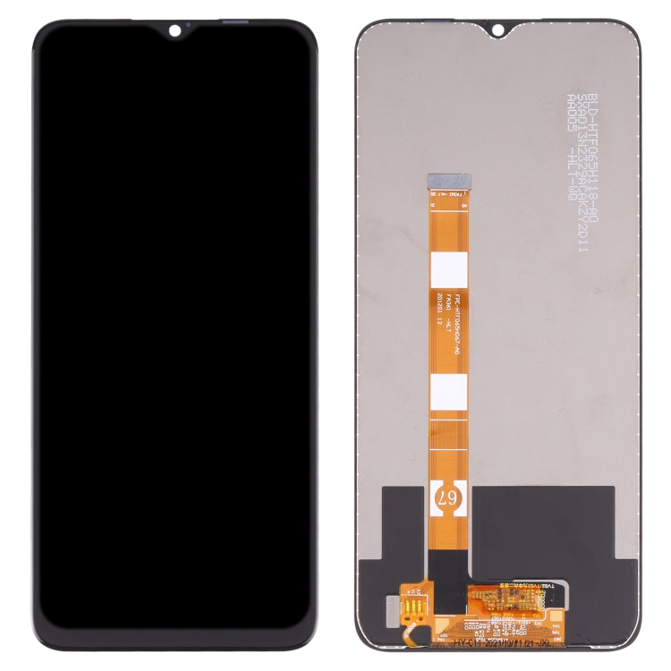 หน้าจอแอลซีดีและชุดประกอบDigitizerสำหรับOPPO Realme Narzo 20A, For Realme Narzo 20A