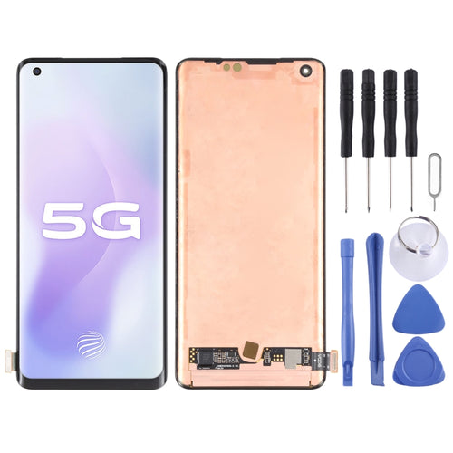หน้าจอแอลซีดีและชุดประกอบDigitizerสำหรับVivo X50 Pro + / X50 Pro Plus / iQOO 5 Pro 5G V2025A V2011A, For Vivo X50 Pro+ / X50 Pro Plus (Original)