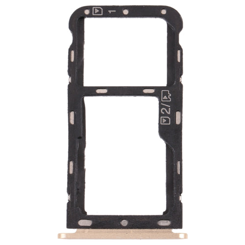 ถาดซิมการ์ด + ถาดการ์ด Micro SD สำหรับ ZTE Blade V9, For ZTE Blade V9
