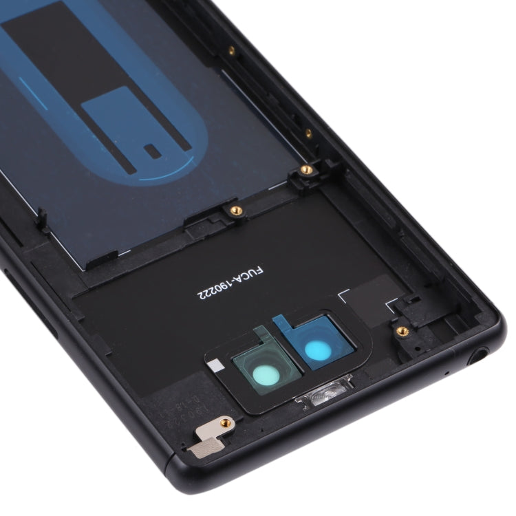 สำหรับฝาหลังแบตเตอรี่ Sony Xperia 8 พร้อมกรอบกลางและฝาครอบเลนส์กล้อง, For Sony Xperia 8