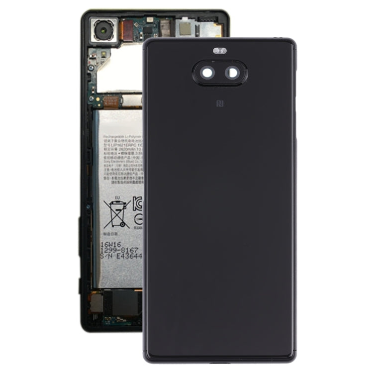 สำหรับฝาหลังแบตเตอรี่ Sony Xperia 8 พร้อมกรอบกลางและฝาครอบเลนส์กล้อง, For Sony Xperia 8