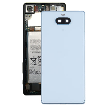 สำหรับฝาหลังแบตเตอรี่ Sony Xperia 8 พร้อมกรอบกลางและฝาครอบเลนส์กล้อง, For Sony Xperia 8
