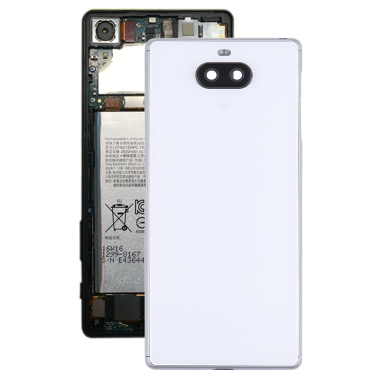 สำหรับฝาหลังแบตเตอรี่ Sony Xperia 8 พร้อมกรอบกลางและฝาครอบเลนส์กล้อง, For Sony Xperia 8