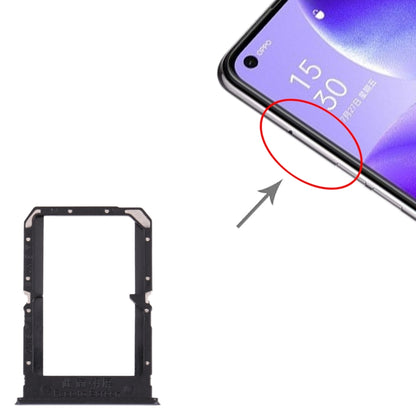สำหรับ OPPO Reno5 5G/ค้นหา X3 Lite PEGM00 PEGT00 CPH2145 ถาดซิมการ์ด + ถาดซิมการ์ด, For OPPO Reno5 5G / Find X3 Lite