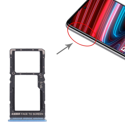 ถาดซิมการ์ด + ถาดซิมการ์ด/ถาดการ์ด Micro SD สำหรับ Xiaomi Redmi Note 11 (จีน) 21091116AC / Redmi Note 11T 5G / Poco M4 Pro 5G 21091116AG, MZB0BGVIN, For Xiaomi Redmi Note 11 5G
