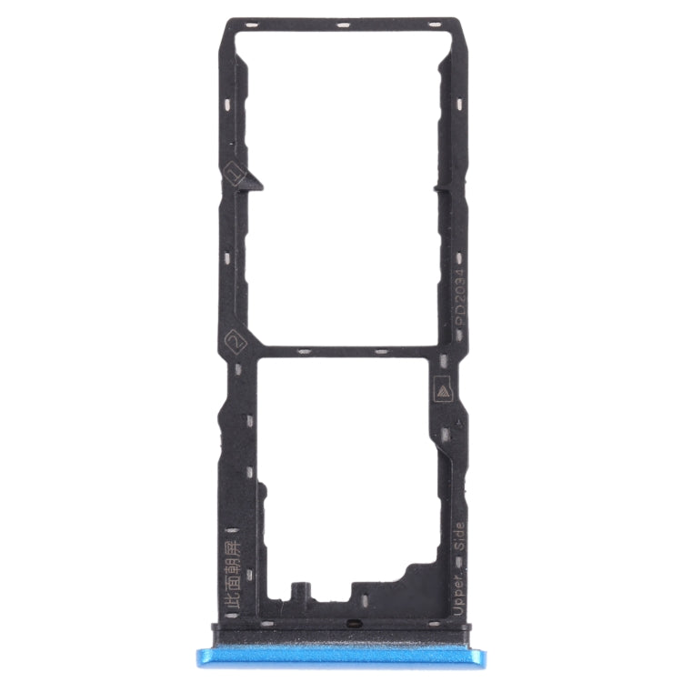 สำหรับ vivo Y30 Standard/Y12s ถาดซิมการ์ด + ถาดซิมการ์ด + ถาดการ์ด Micro SD, For vivo Y30 Standard / Y12s