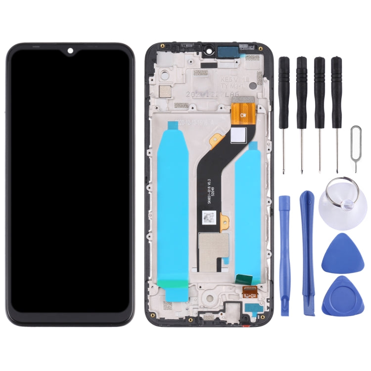 หน้าจอ LCD ต้นฉบับและ Digitizer Full Assembly พร้อมกรอบสำหรับ Tecno Spark Go 2020/Spark 6 Go KE5J, For Tecno Spark Go 2020 / Spark 6 Go