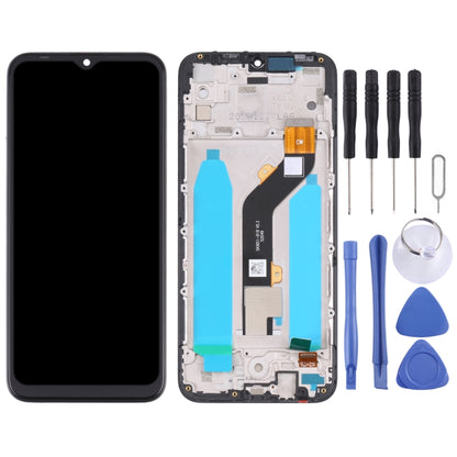 หน้าจอ LCD ต้นฉบับและ Digitizer Full Assembly พร้อมกรอบสำหรับ Tecno Spark Go 2020/Spark 6 Go KE5J, For Tecno Spark Go 2020 / Spark 6 Go