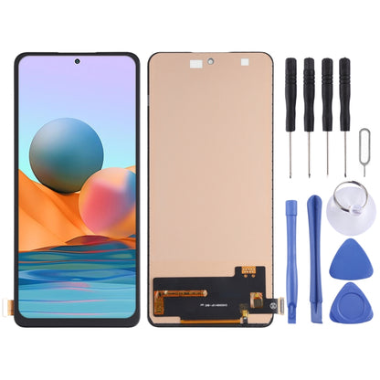 วัสดุ TFT หน้าจอแอลซีดีและชุดประกอบ Digitizer สำหรับ Xiaomi Redmi หมายเหตุ 11 Pro (จีน) / Xiaomi Redmi หมายเหตุ 11 Pro +, For Xiaomi Redmi Note 11 Pro+(TFT)