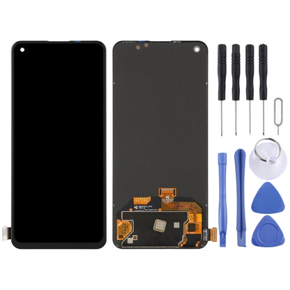 วัสดุ AMOLED หน้าจอแอลซีดีต้นฉบับและชุดประกอบ Digitizer สำหรับ OPPO Reno7 5G CPH2371, For OPPO Reno7 5G(AMOLED)