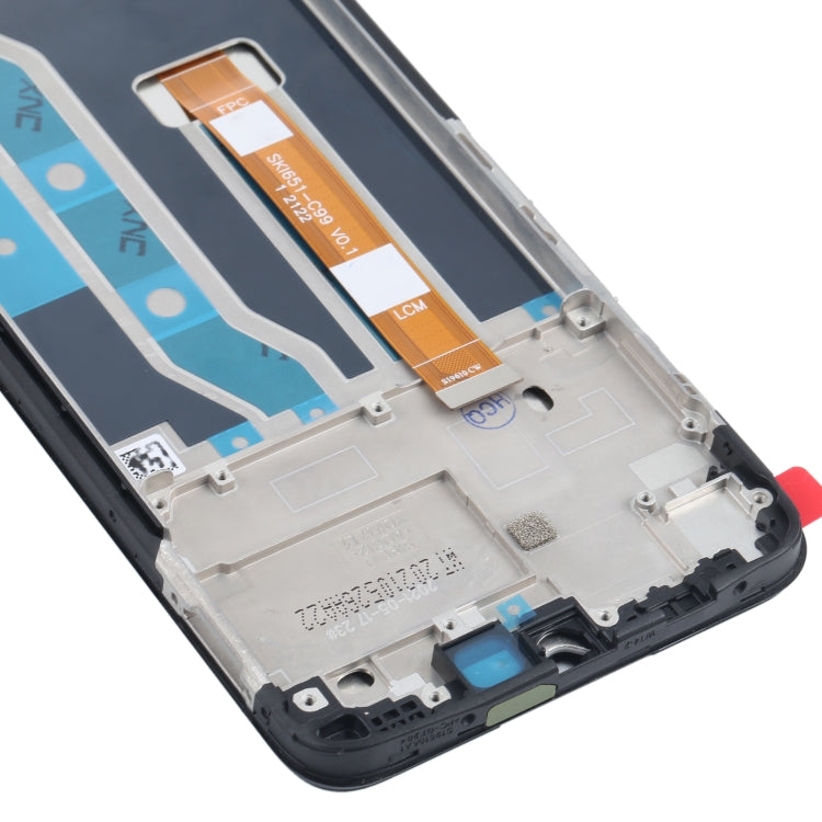 หน้าจอแอลซีดีต้นฉบับและชุดประกอบDigitizerพร้อมกรอบสำหรับOPPO Realme C21Y / Realme C25Y, For OPPO Realme C21Y (Original)