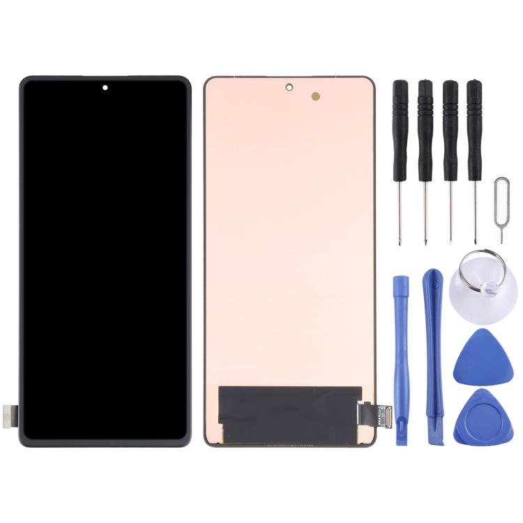 วัสดุ OLED หน้าจอ LCD ต้นฉบับและชุดประกอบ Digitizer สำหรับ Xiaomi Redmi K50 Gaming/Poco F4 GT, For Xiaomi Redmi K50 Gaming/Poco F4 GT(OLED)