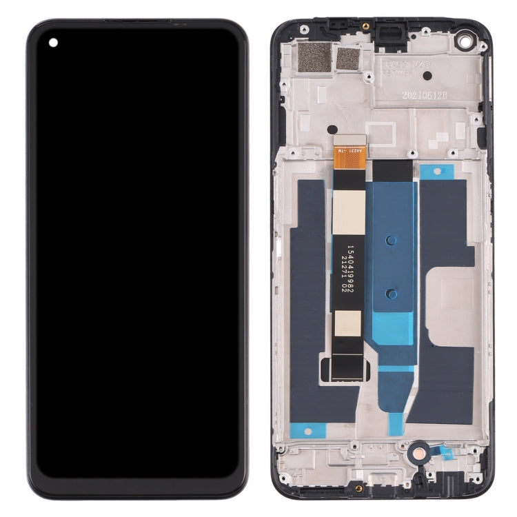 หน้าจอแอลซีดีและชุดประกอบDigitizerพร้อมกรอบสำหรับOPPO Realme 8 5G, For OPPO Realme 8 5G