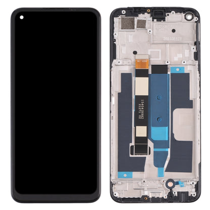 หน้าจอแอลซีดีและชุดประกอบDigitizerพร้อมกรอบสำหรับOPPO Realme 8 5G, For OPPO Realme 8 5G