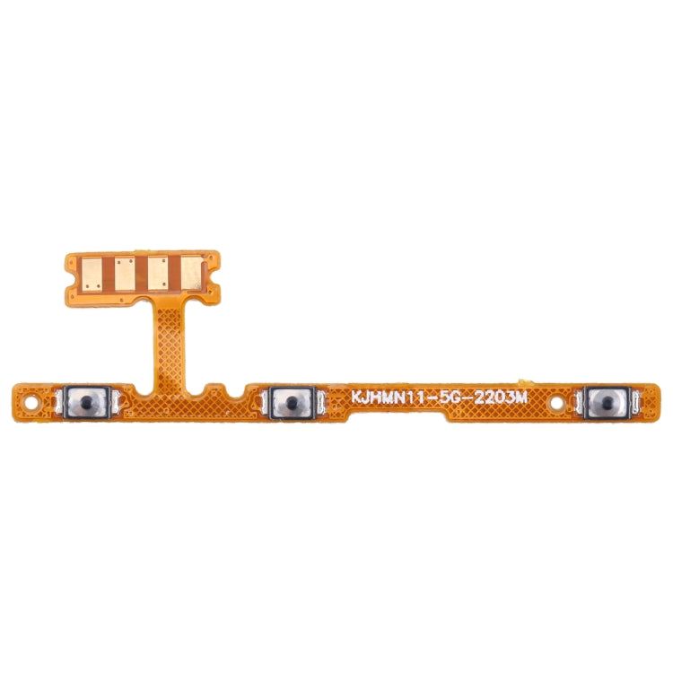 ปุ่มเปิดปิดและปุ่มปรับระดับเสียง FLEX CABLE สำหรับ Xiaomi Redmi หมายเหตุ 11 (จีน) 21091116AC / Redmi หมายเหตุ 11T 5G 21091116AI, For Xiaomi Redmi Note 11