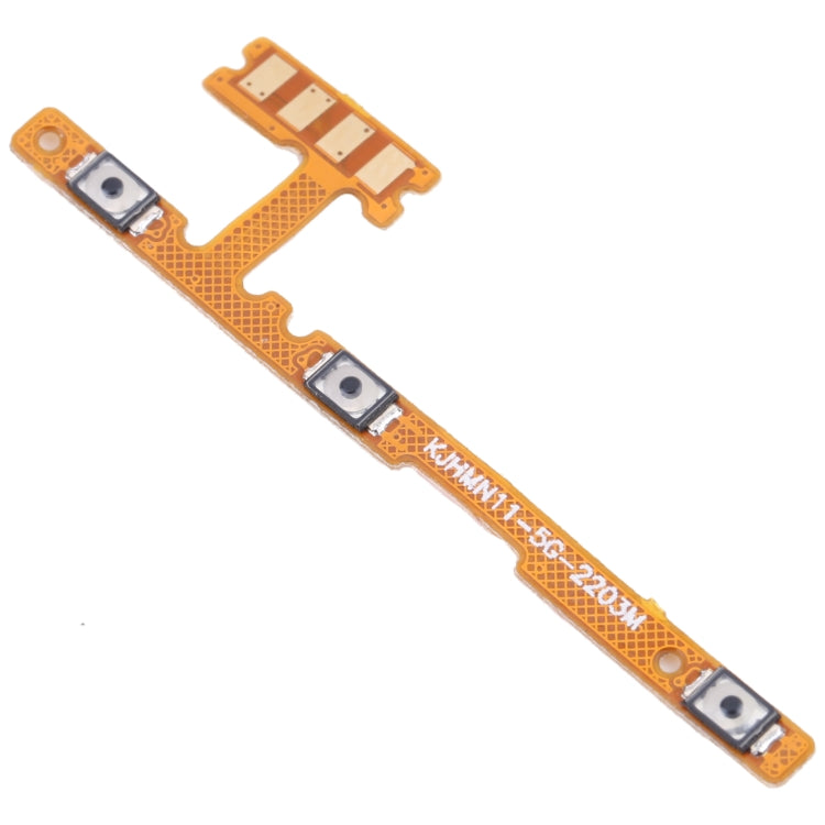 ปุ่มเปิดปิดและปุ่มปรับระดับเสียง FLEX CABLE สำหรับ Xiaomi Redmi หมายเหตุ 11 (จีน) 21091116AC / Redmi หมายเหตุ 11T 5G 21091116AI, For Xiaomi Redmi Note 11