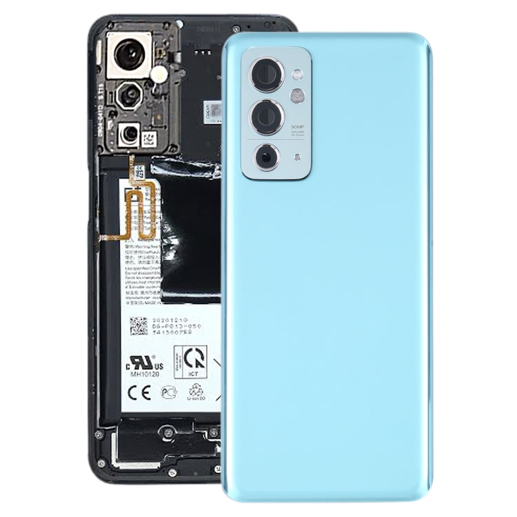 สำหรับ OnePlus 9RT 5G MT2110 MT2111 Original ฝาหลังแบตเตอรี่แก้วพร้อมเลนส์กล้อง, For OnePlus 9RT 5(with Camera Lens Frame) (Original)