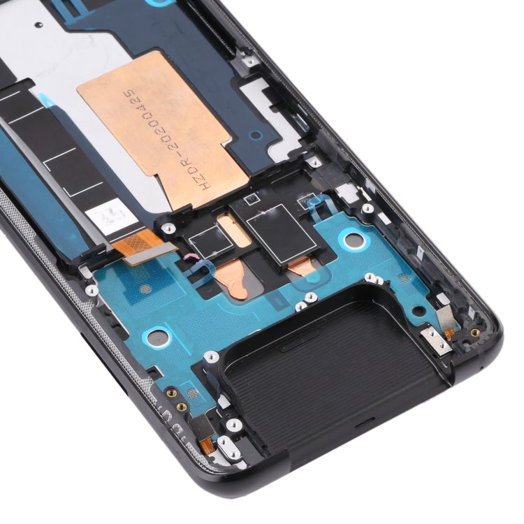 90Hz AMOLED วัสดุหน้าจอ LCD และ Digitizer Full Assembly พร้อมกรอบสำหรับ Asus Zenfone 7 Pro / Zenfone 7 ZS670KS ZS671KS, For Asus Zenfone 7 Pro / Zenfone 7
