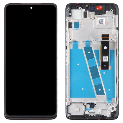 หน้าจอ LCD ต้นฉบับสำหรับ Motorola Moto G52 Digitizer Full ASSEMBLY พร้อมกรอบ