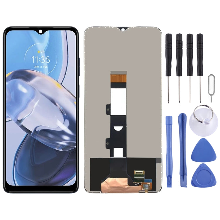 หน้าจอ LCD OEM สำหรับ Motorola Moto E22 พร้อม Digitizer Full Assembly, For Motorola Moto E22