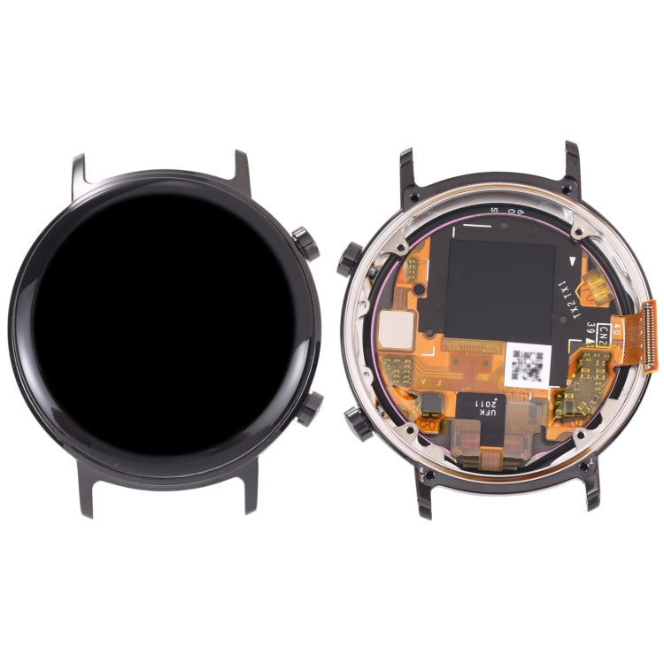 หน้าจอ LCD ต้นฉบับและชุดประกอบ Digitizer พร้อมกรอบสำหรับ Huawei Watch GT 2 42 มม, For Huawei Watch GT 2 42mm(Black), For Huawei Watch GT 2 42mm(Gold), For Huawei Watch GT 2 42mm(Silver )