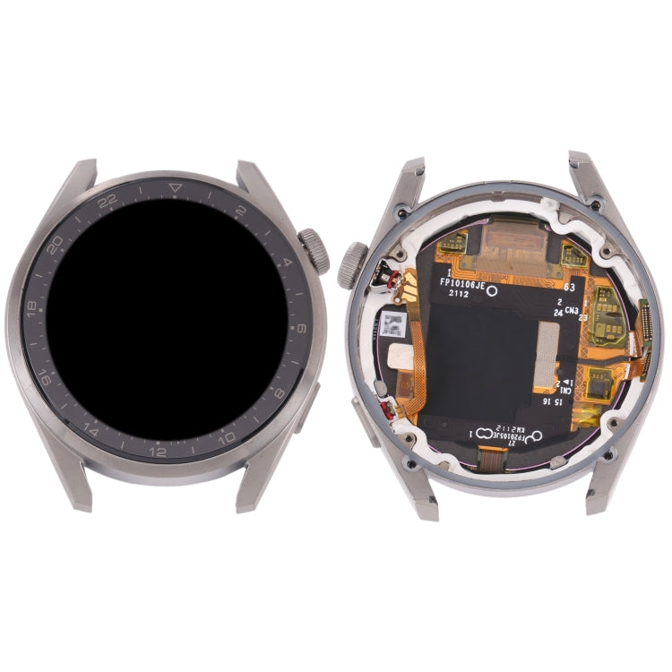 หน้าจอ LCD ต้นฉบับและชุดประกอบ Digitizer พร้อมกรอบสำหรับ Huawei Watch 3 Pro, For Huawei Watch 3 Pro(Original)