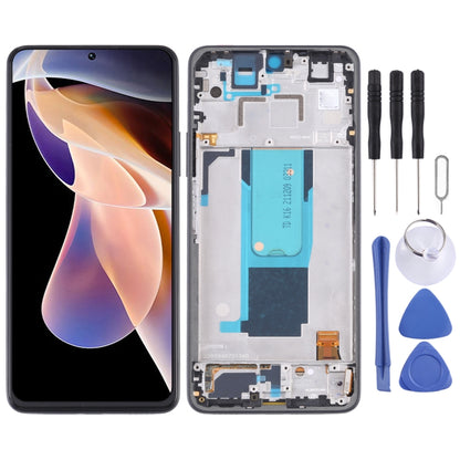 หน้าจอ LCD ต้นฉบับและชุดประกอบDigitizerพร้อมกรอบสำหรับXiaomi Redmiหมายเหตุ 11 Proจีน/Redmiหมายเหตุ 11 Pro + 5G/11i/11i HyperCharge, For Xiaomi Redmi Note 11 Pro China(Original)