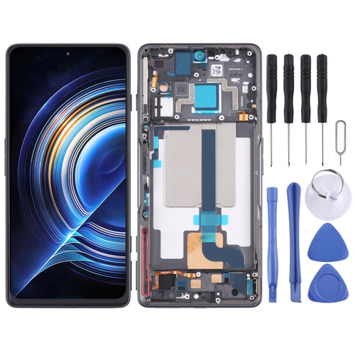 หน้าจอแอลซีดีต้นฉบับและชุดประกอบDigitizerพร้อมกรอบสำหรับXiaomi Redmi K50 Gaming/Poco F4 GT, For Xiaomi Redmi K50 Gaming/Poco F4 GT(Original)