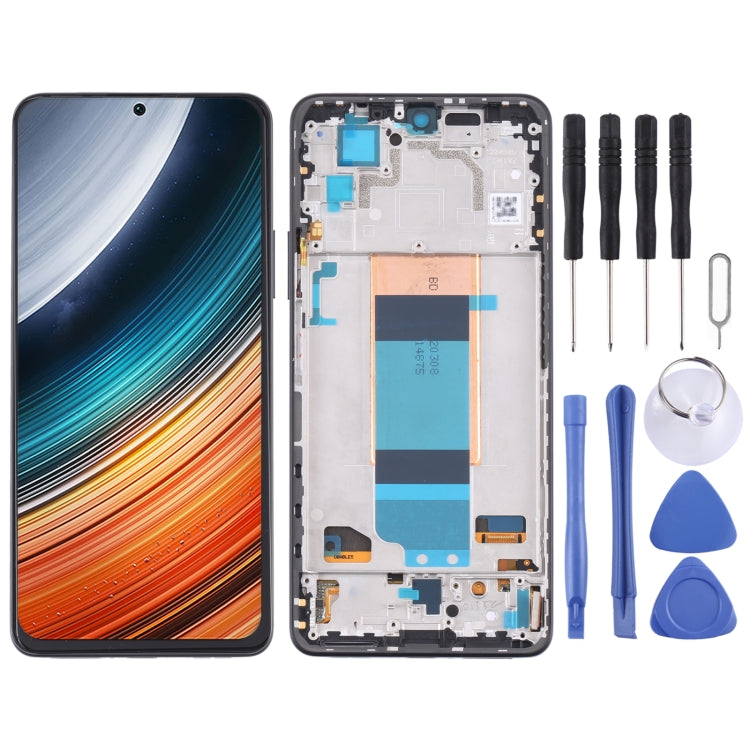 หน้าจอแอลซีดีต้นฉบับและชุดประกอบDigitizerพร้อมกรอบสำหรับXiaomi Redmi K40S, For Xiaomi Redmi K40S (Original)